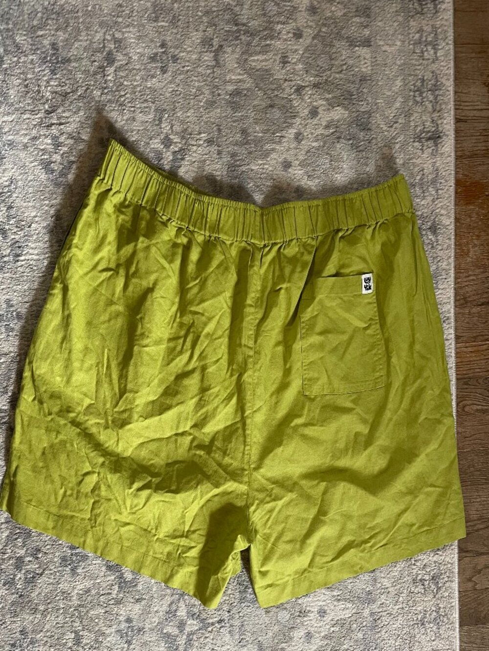 Lucy & Yak Lime Green Button-Down Shirt - Picture 8 of 10